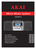 Akai QXA-6610-Owners-Manual